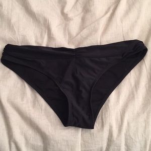 Black bikini bottoms, L